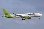 Air Baltic, YL-ABF, Airbus A220-371, msn: 55133, 18.Mai 2023, AMS Amsterdam, Netherlands.