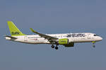 Air Baltic, YL-AAT, Airbus A220-371, msn: 55055, 19.Mai 2023, AMS Amsterdam, Netherlands.