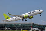 Air Baltic, YL-AAO, Airbus A220-371, msn: 55050, 29.Mai 2023, ZRH Zürich, Switzerland.