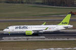 Air Baltic, YL-AAO, Airbus A220-371, msn: 55050, 16.Januar 2024, ZRH Zürich, Switzerland.