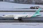Cyprus Airways, 5B-DEB, Airbus A220-371, msn: 55208, 19.Januar 2024, ZRH Zürich, Switzerland.