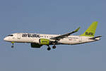 Air Baltic, YL-AAO, Airbus A220-371, msn: 55050, 30.April 2024, ZRH Zürich, Switzerland.