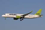 Air Baltic, YL-AAR, Airbus A220-371, msn: 55053, 30.April 2024, ZRH Zürich, Switzerland.