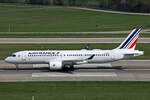 Air France, F-HPNM, Airbus A220-371, msn: 5529,  Pommard , 30.März 2025, ZRH Zürich, Switzerland.