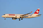 SWISS International Air Lines, HB-JCF, Bombardier CS-300, msn: 55015, 08.April 2025, ZRH Zürich, Switzerland.
