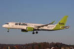 Air Baltic, YL-ABC, Airbus A220-371, msn: 55127, 08.April 2025, ZRH Zürich, Switzerland.