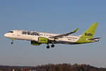 Air Baltic, YL-ABG, Airbus A220-371, msn: 55154, 08.April 2025, ZRH Zürich, Switzerland.