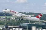 Swiss, A220-300, HB-JCB, 18.5.25, Zürich.
