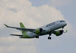 Air Baltic, Airbus A 220-300, YL-CSC, BER, 02.05.2025