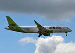 Air Baltic, Airbus A 220-300, YL-ABC, BER, 29.06.2025