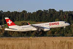 SWISS International Air Lines, HB-JCO, Bombardier CS-300, msn: 55033,  La Gruyère , 24.August 2025, ZRH Zürich, Switzerland.