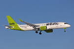 Air Baltic, YL-BTA, Airbus A220-371, msn: 55405, 04.Januar 2026, ZRH Zürich, Switzerland.