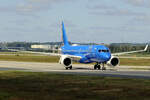 ITA Airways Airbus A220-371 EI-TEE rollt zum Terminal in Frankfurt 13.6.2026