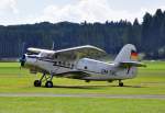 An-2 D-FONC bei Rundflgen auf dem Flugplatz Breitscheid - 21.08.2010