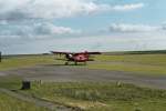 Ankunft der AN 2 auf dem Norderneyer Flughafen
