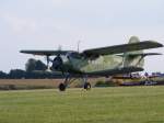Antonow AN 2 D-FBJU Flugplatz Gera EDAJ  AN2 Treffen 7.-9.8.2009