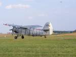 Antonow AN2 LY-APG Flugplatz Gera EDAJ AN 2 Treffen 7.-9.8.2009