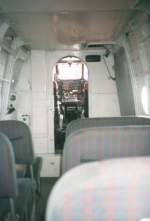 Pasagierraum AN-2, Blick zum Cockpit