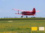 Antonow AN 2 D-FKMC ist gestartet in Alkersleben (EDBA) am 28.4.2012