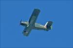 . SP-AOO Antonov AN-2T, am 30.08.2015 machte die Maschine einen Rundflug über den Süden des Landes, aufgenommen habe ich das Bild nahe Mondorf (L).