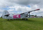 D-FWJE, Antonow AN2, Flugplatz Gera-Leumnitz (EDAJ), 13.8.2016