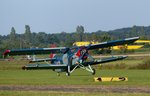 Antonow AN2, LY-MHC bei der Landung in Gera (EDAJ) am 13.8.2016