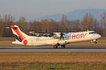 HOP!, F-HOPZ, ATR 72-600, 14.März 2017, BSL Basel, Switzerland.