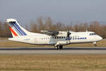 Air France (Operated by Airlinair), F-GPYF, ATR 42-500, msn: 495, 08.März 2011, BSL Basel, Switzerland.