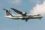 Alitalia Express, I-ATMC, ATR 72-212A(-500), msn: 588, Juli 2000, ZRH Zürich, Switzerland. Scan aus der Mottenkiste.