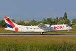 HOP!, F-GVZM, ATR 72-212A(-500), msn: 590, 05.Juni 2013, BSL Basel, Switzerland.