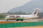Bangkok Airways, HS-PGK, ATR 72-212A(-500), msn: 680,  Apasara , 10.April 2014, HKT Phuket, Thailand.