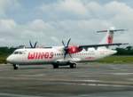 Wings Air, ATR-72-600, PK-WHI, Lunggur Airport (LUV), 2.4.2019