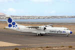 CanaryFly, EC-MUJ, ATR 72-212A(500), msn: 879, 02.Juni 2022, ACE Lanzarote, Spain.