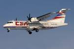 Czech Airlines, OK-KFO, ATR, 42-500, 10.01.2010, PRG, Prag, Czechoslovakia     