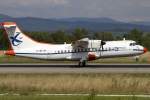 DGAC, F-GFJH, Aerospatiale, ATR-42-300, 14.08.2013, BSL, Basel, Switzerland       