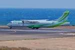 EC-KSG  Malvasia  / Binter Canarias / ATR 72-500 beim Start in Arrecife (ACE). 15.03.2014