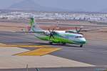 EC-IYC  Los Gofiones  / Binter Canarias / ATR 72-500 rollt in Arrecife (ACE) zum Start. 19.03.2014