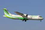 Binter Canarias, EC-KGJ, ATR 72-212A, 15.Dezember 2015, ACE Lanzarote, Spain.