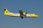 Mistral Air, OY-YAB,(c/n 588),ATR 72-212 A , 15.09.2016, HAM-EDDH, Hamburg, Germany (Sticker: Posteitaliane) 