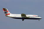 British Airways (Operated by BA CityFlyer), G-CFAA, BAe Avro RJ100, msn: 3373, 06.August 2007, ZRH Zürich, Switzerland.