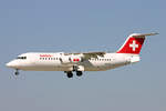 SWISS International Air Lines, HB-IXR, BAe Avro RJ100, msn: E3281, 18.Juli 2006, ZRH Zürich, Switzerland.