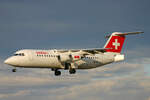 SWISS International Air Lines, HB-IXV, BAe Avro RJ100, msn: 3274, 27.März 2006, ZRH Zürich, Switzerland.