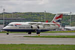 British Airways (Operated by BA CityFlyer), G-BZAV, BAe Avro RJ100, msn: E3331, 01.Mai 2008, ZRH Zürich, Switzerland.