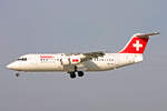 SWISS European Airlines, HB-IXR, BAe Avro RJ100, msn: E3281, 09.Juni 2008, ZRH Zürich, Switzerland.