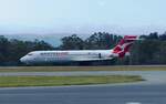 VH-YQY, Boeing 717-2K9, QantasLink, Hobart Airport (HBA), 13.1.2018