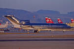 Peninsula Aviation LLC., N800AK, Boeing B727-23, msn: 20045/596, 26.Januar 2008, ZRH Zürich, Switzerland.