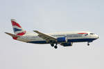 British Airways, G-LGTG, Boeing 737-3Y0, msn: 23924/1542,11.März 2005, ZRH Zürich, Switzerland.