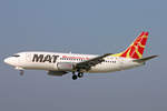 MAT Macedonian Airlines, Z3-AAF, Boeing 737-3B7, msn: 23858/1509, 31.August 2005, ZRH Zürich, Switzerland.