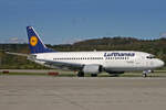 Lufthansa, D-ABER, Boeing B737-330, msn: 26431/2242,  Meersburg , 19.April 2008, ZRH Zürich, Switzerland.