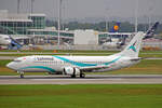 Tailwind Airlines, TC-TLD, Boeing B737-4Q8, msn: 28199/2826,  Capt. M. Akgun , 11.September 2022, MUC München, Germany.
